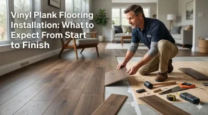 Vinyl Plank Flooring Installation